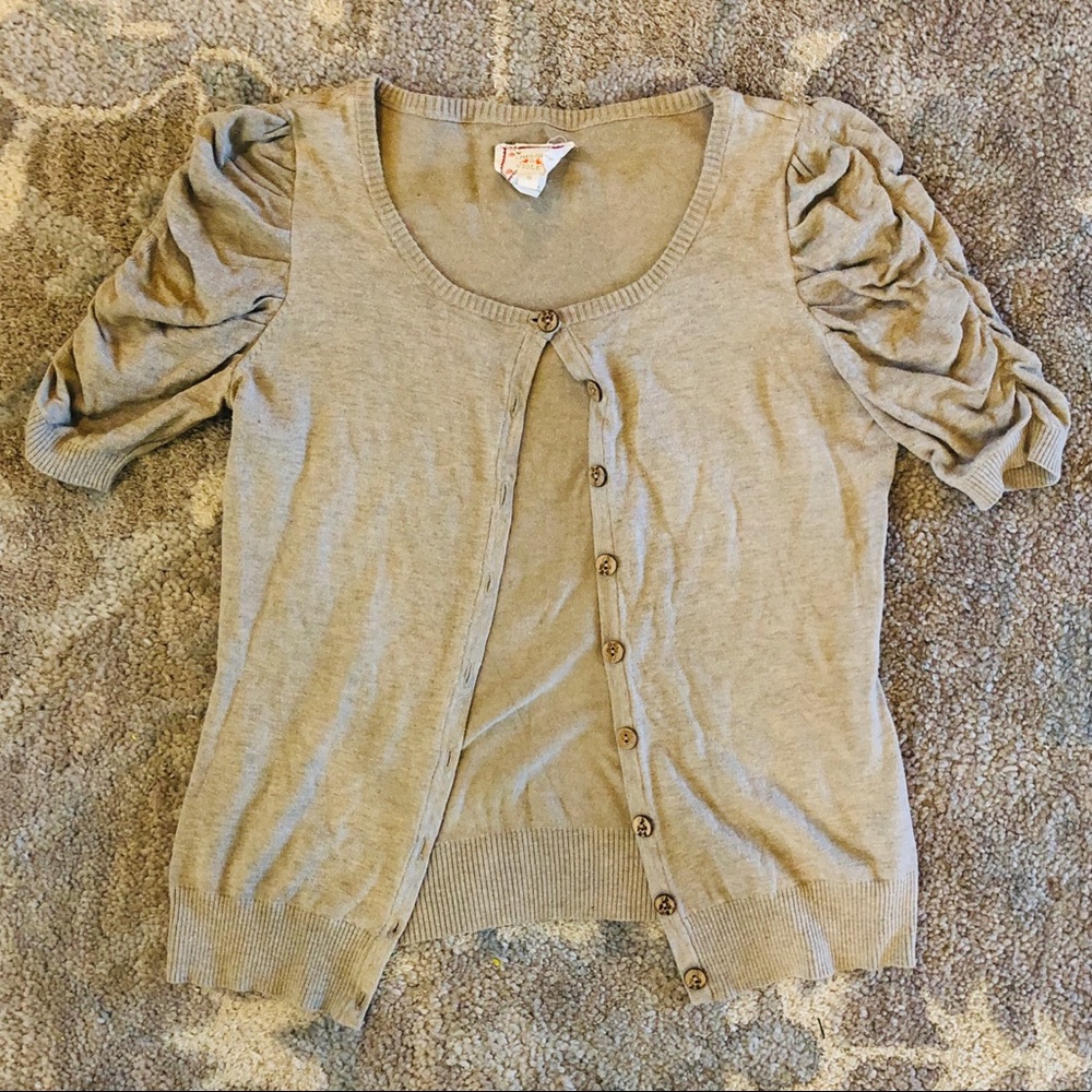 Chelsea & Violet Drape Sleeved Cardigan